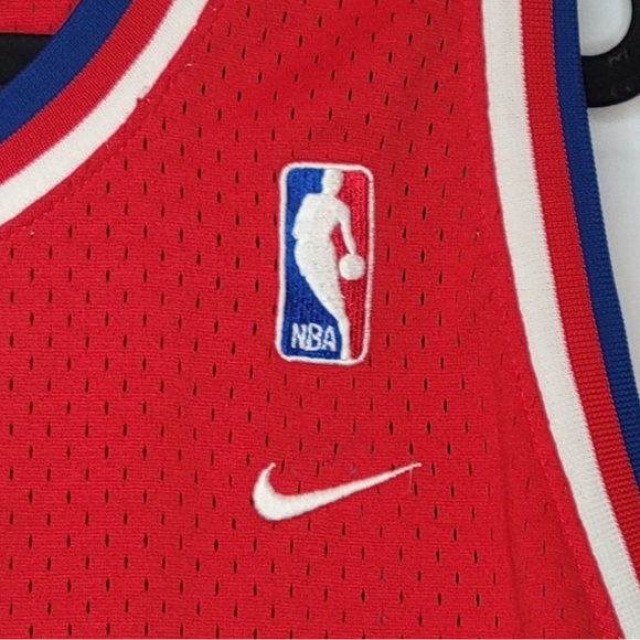 Vintage 90s Nike Team Allen Iverson #3 Philadelphia Sixers Jersey Size XXL - Picture 3 of 10